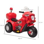 HomCom motocicleta electrica pentru copii 18-36 luni, rosie fotografia produsului View 2 S