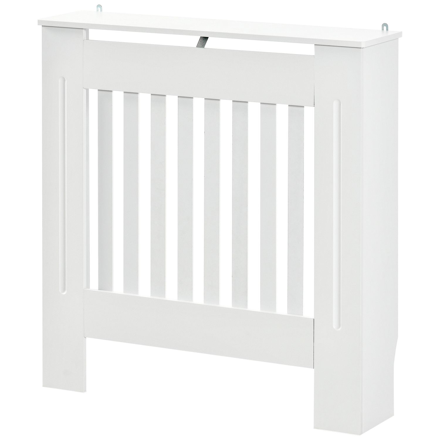 HOMCOM, masca pentru radiator, 78x19x81cm, alb fotografia produsului