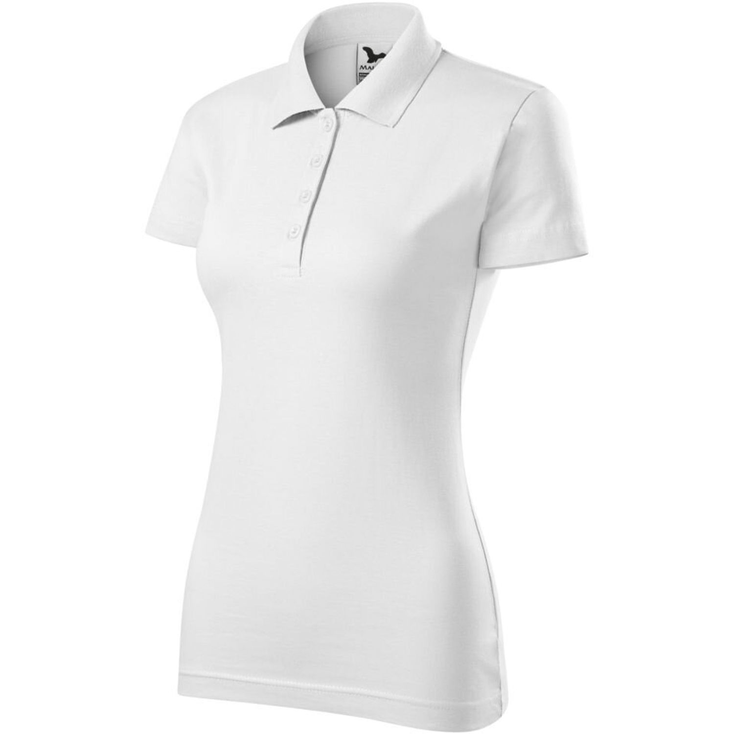 Tricou polo pentru dama Florence., Malfini, marimea S, Alb fotografia produsului View 3 L