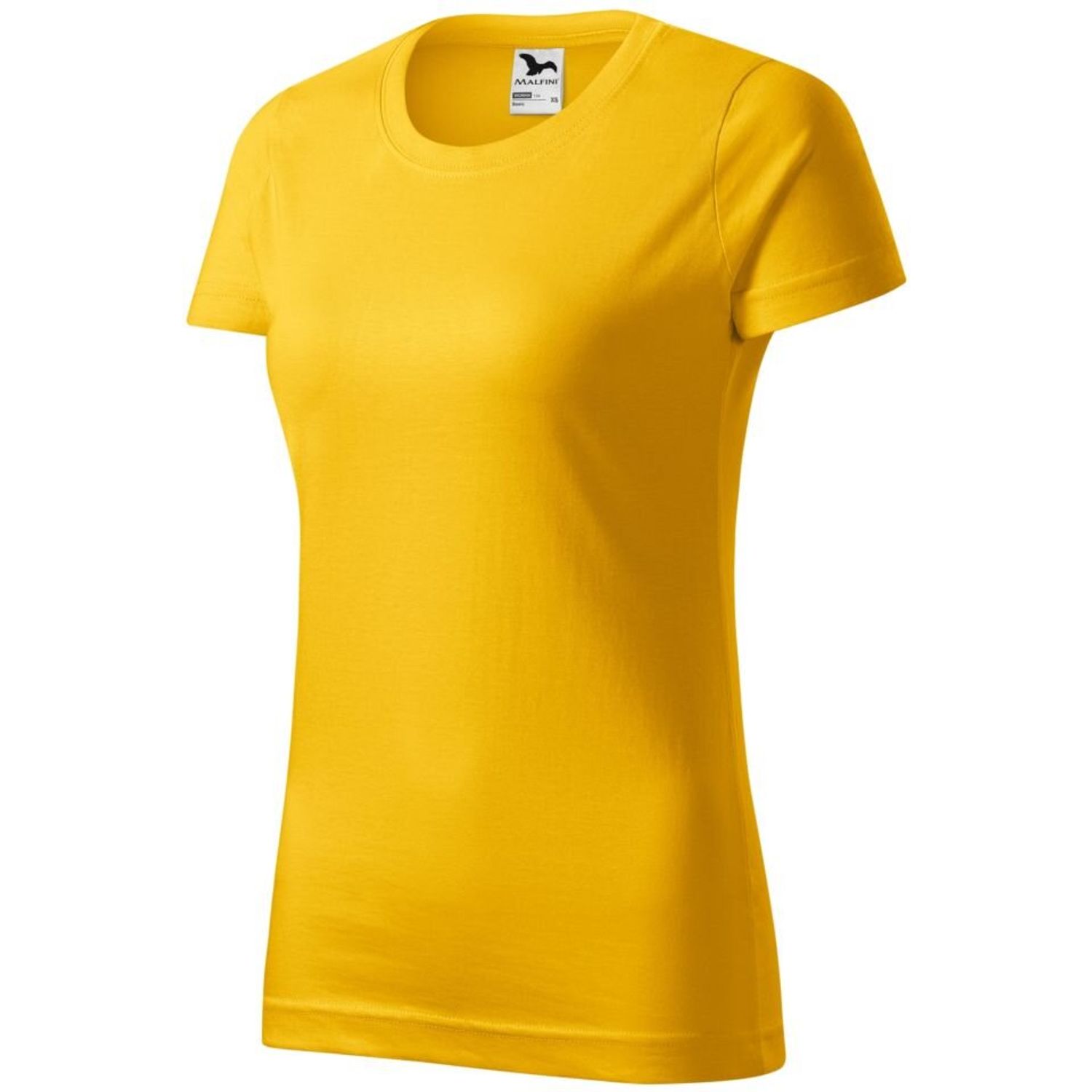 Tricou pentru dama, Malfini, Angel, material 100% Bumbac, marimea XL, Galben fotografia produsului View 3 L