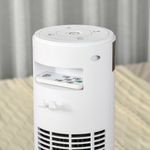 HOMCOM Ventilator Coloana cu 3 Viteze si 4 Moduri, Timer de12h, Panou LED si Telecomanda, Alb fotografia produsului View 7 S