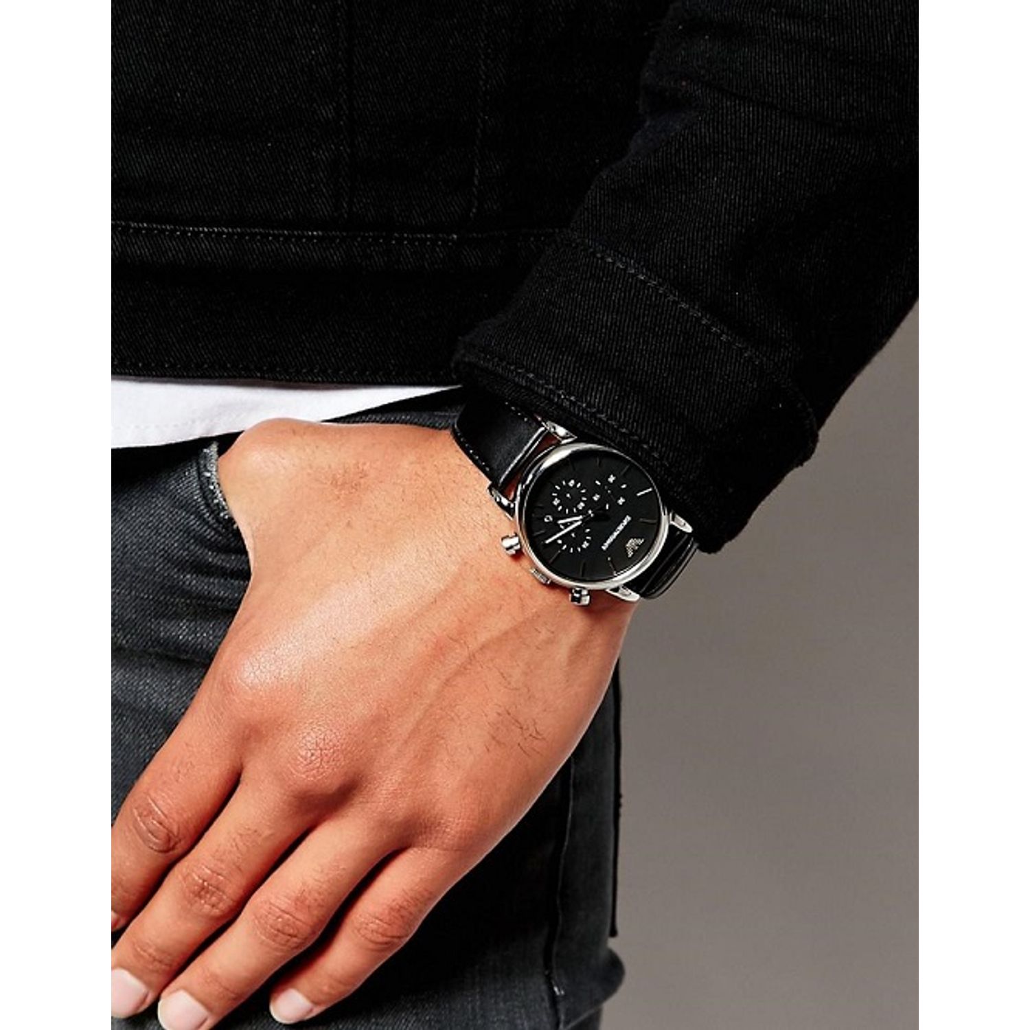 Ceas Barbati, EMPORIO ARMANI, Classici AR1733 fotografia produsului View 2 L