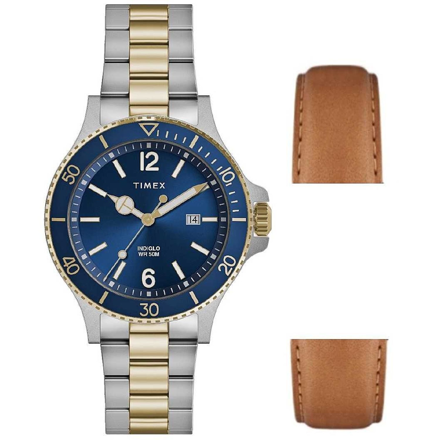 Ceas Barbati, TIMEX HARBORSIDE Special Pack + Extra Strap TWG019600 fotografia produsului