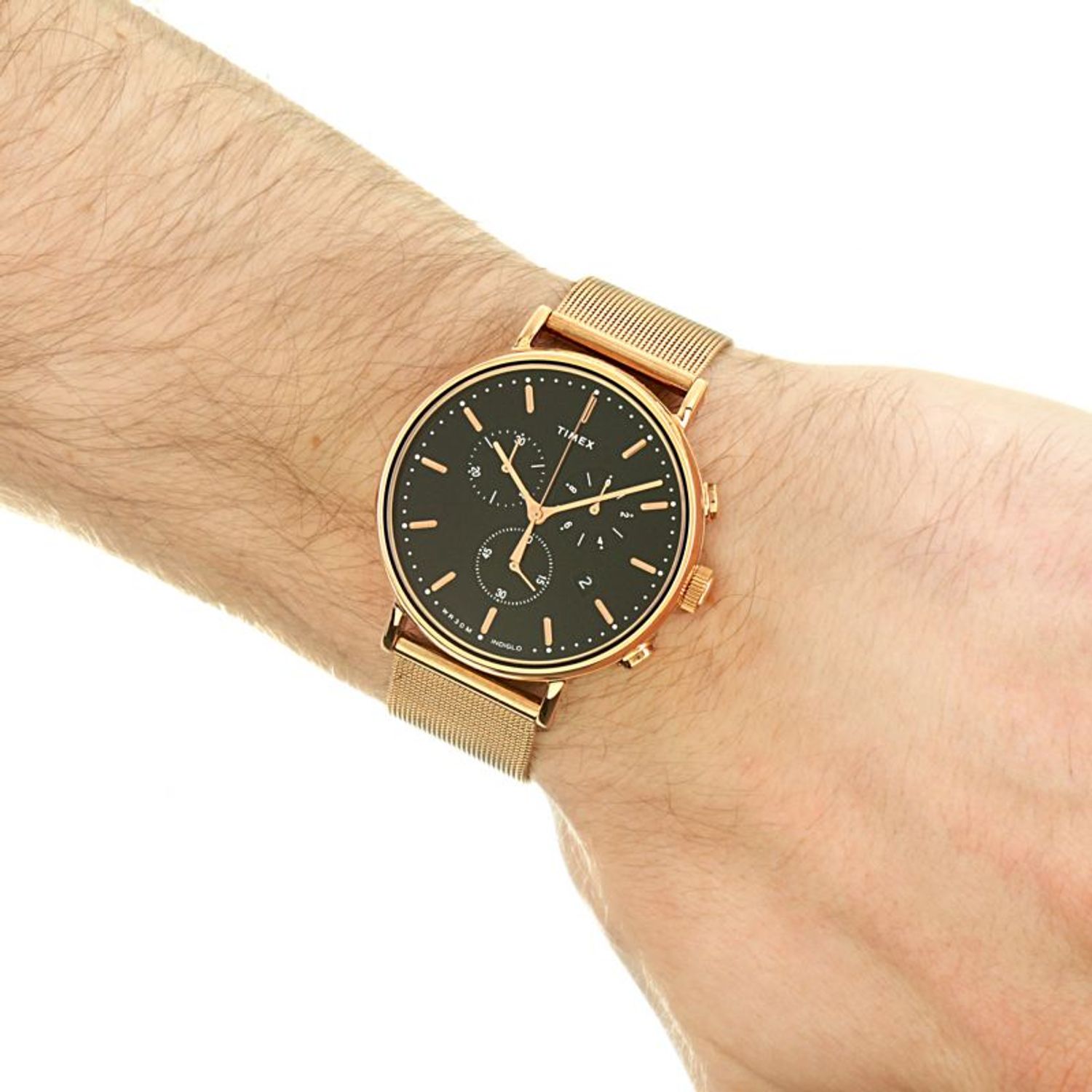 Ceas Timex, Fairfield Chronograph TW2T37100 fotografia produsului View 3 L