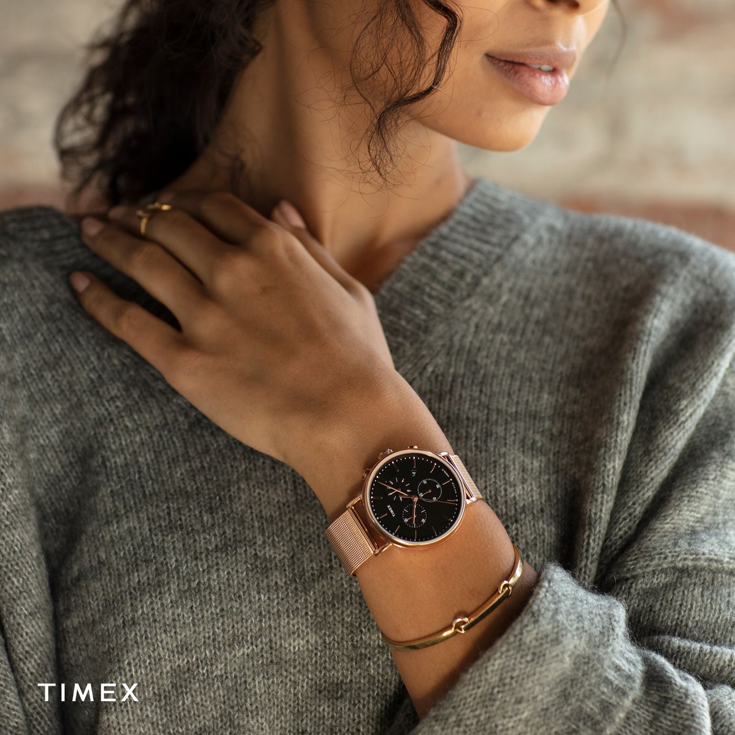 Ceas Timex, Fairfield Chronograph TW2T37100 fotografia produsului View 4 L