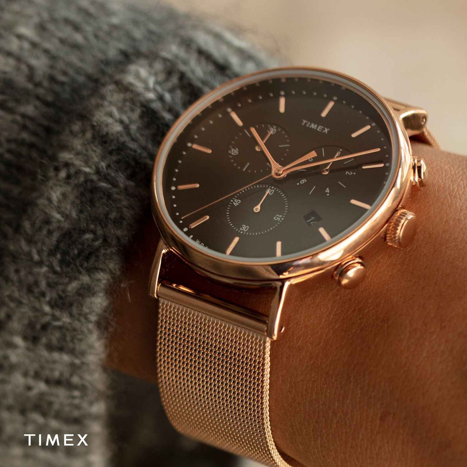 Ceas Timex, Fairfield Chronograph TW2T37100 fotografia produsului View 2 L