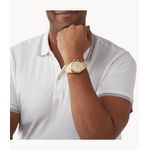 Ceas Barbati, Michael Kors, Oversized Layton Pav&eacute; Auriu MK8873 fotografia produsului View 5 S