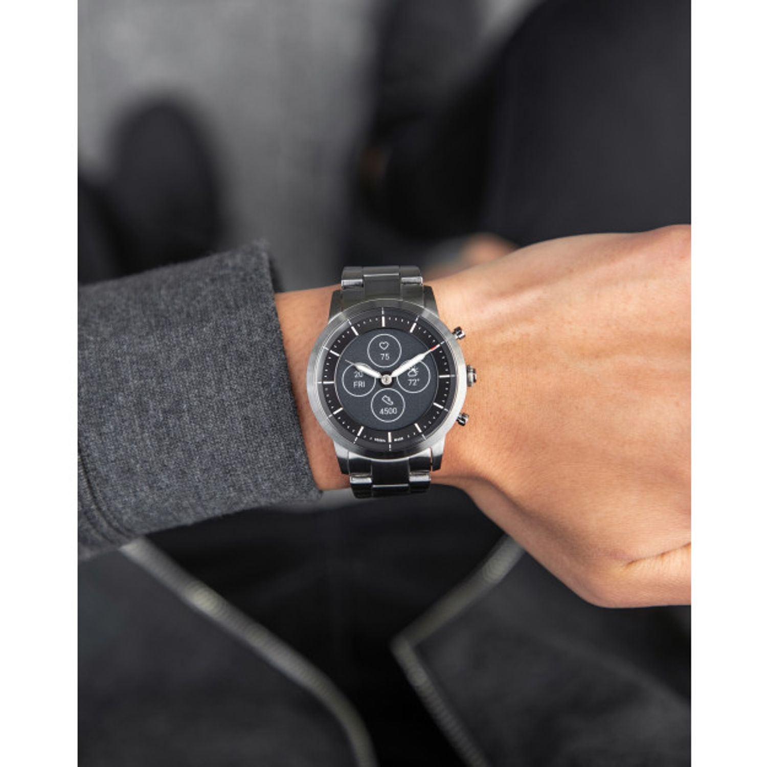 Ceas Barbati, Fossil, Hybrid Collider FTW7009 fotografia produsului View 3 L