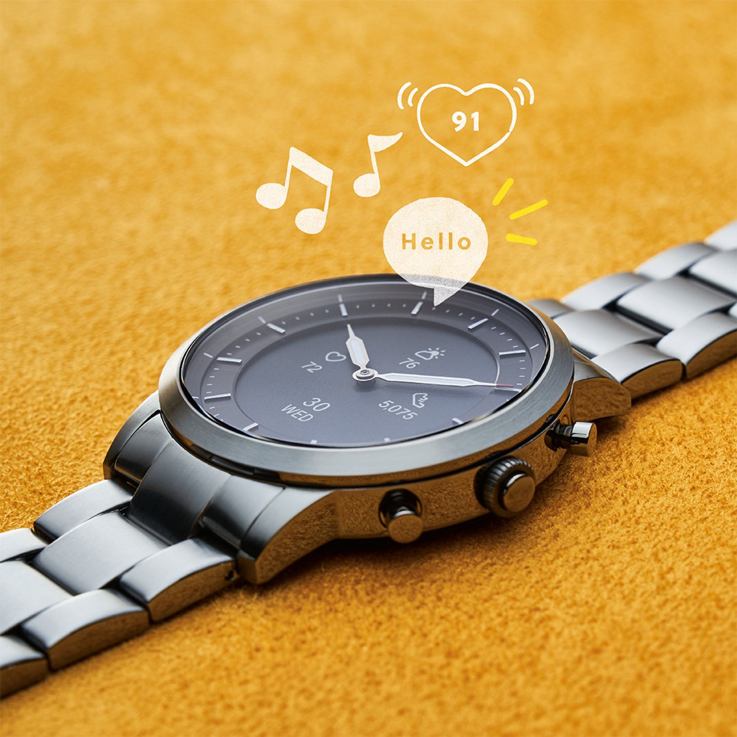 Ceas Barbati, Fossil, Hybrid Collider FTW7009 fotografia produsului View 2 L