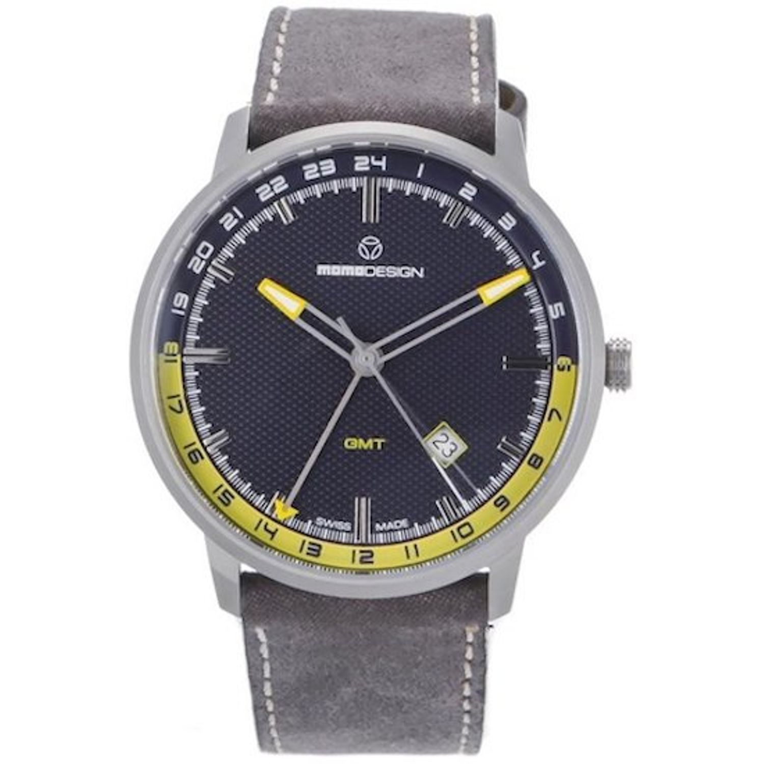 Ceas Barbati MOMO DESIGN Model ESSENZIALE GMT MD6005SS-32 fotografia produsului