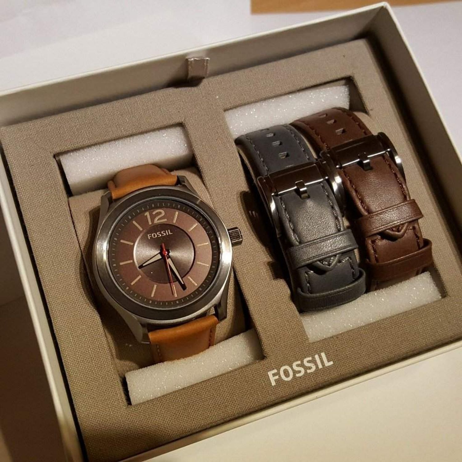 Ceas Barbati, Fossil, Editor BQ2396SET fotografia produsului View 2 L
