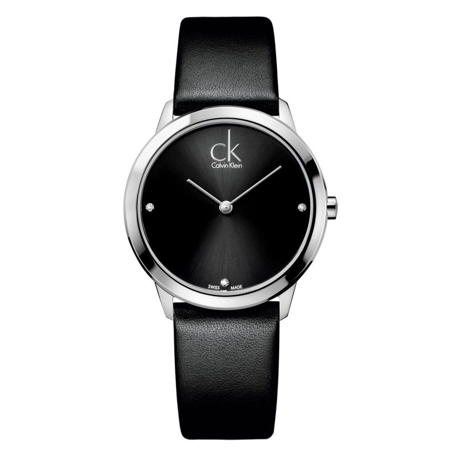 Ceas Dama, CALVIN KLEIN MINIMAL - 3 Diamonds K3M221CS fotografia produsului