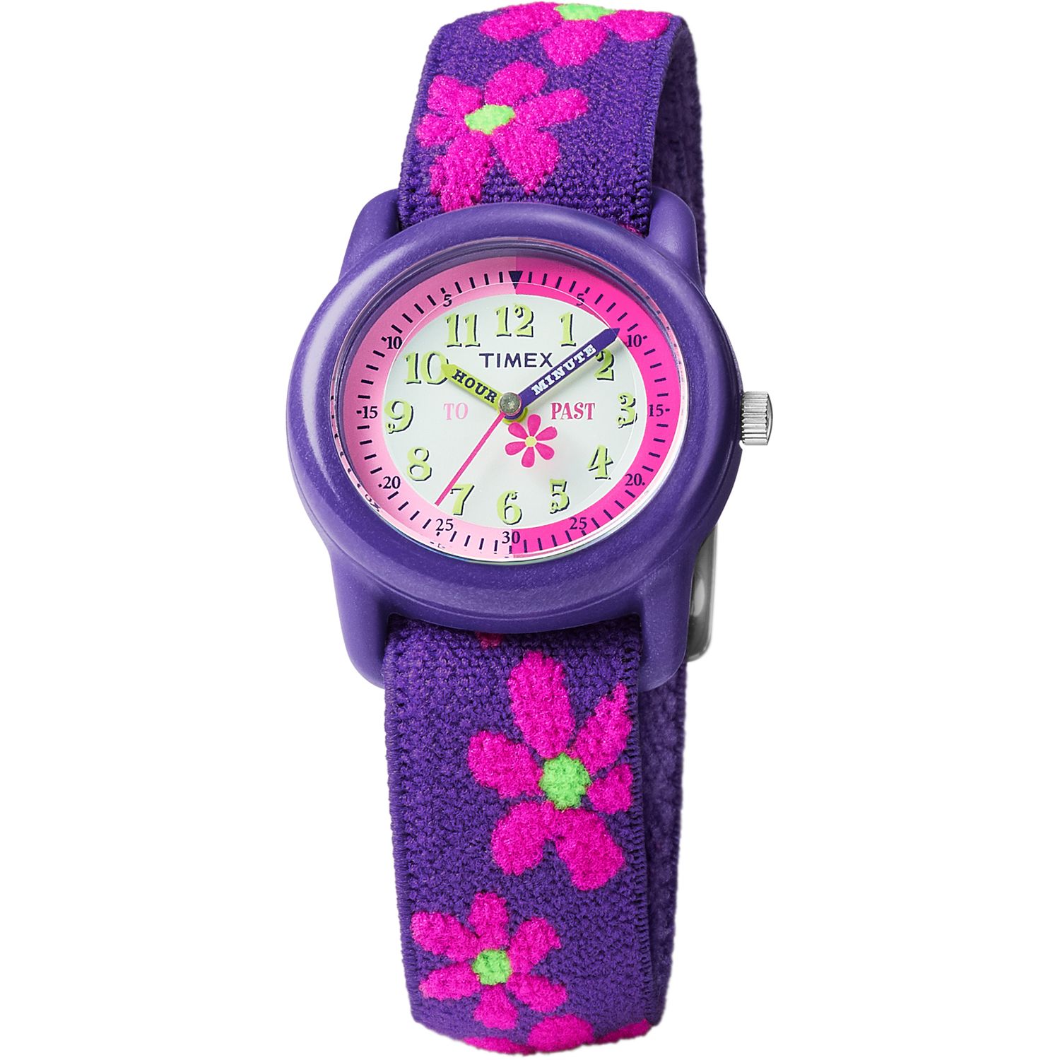 Ceas Junior, Timex, Purple Floral TWG0148002H fotografia produsului View 3 L