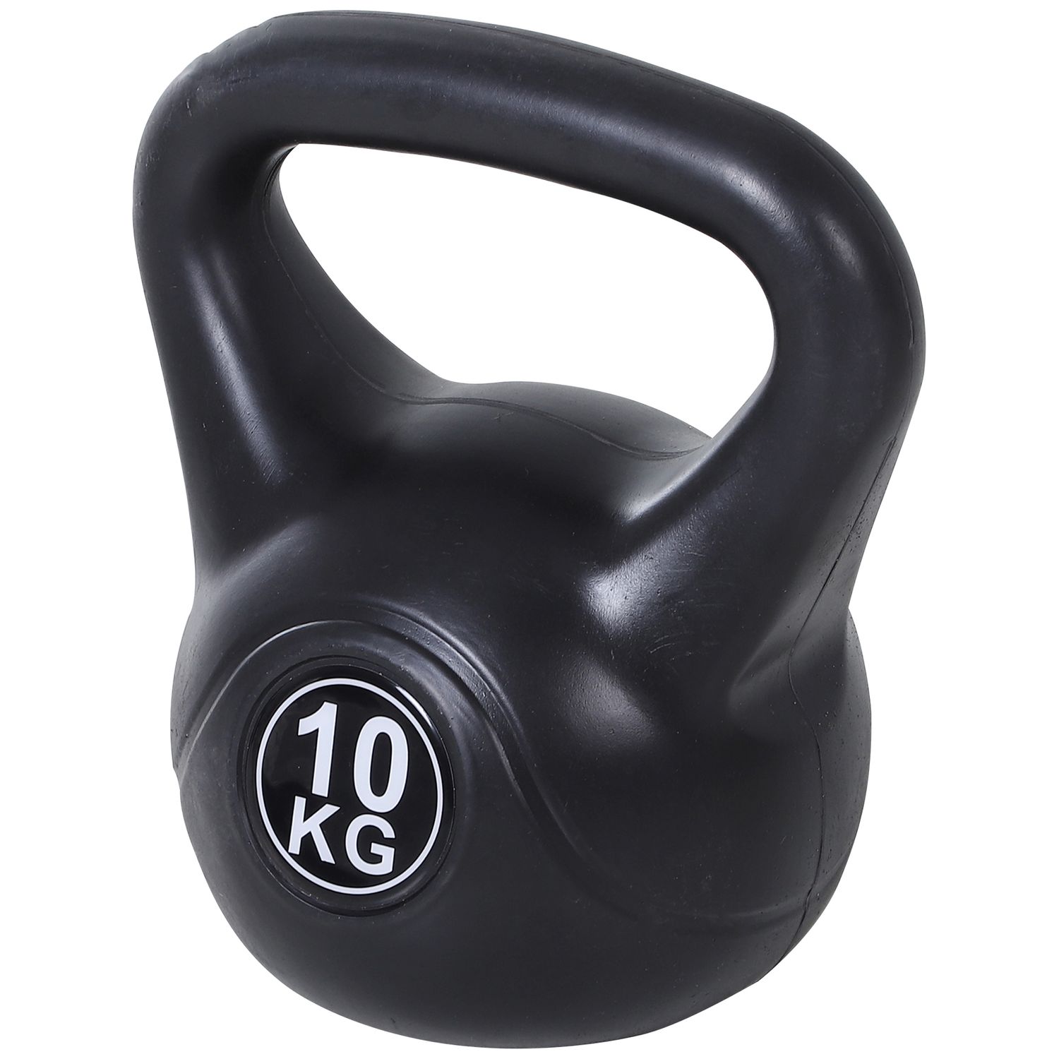 Homcom Kettlebell 10 kg, 25x19x28 cm, negru fotografia produsului View 7 L