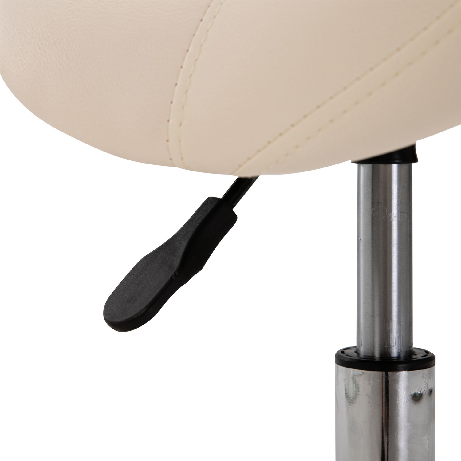 HomCom scaun pentru salon, tip sa 52&times;53&times;49-61cm, crem fotografia produsului View 5 L