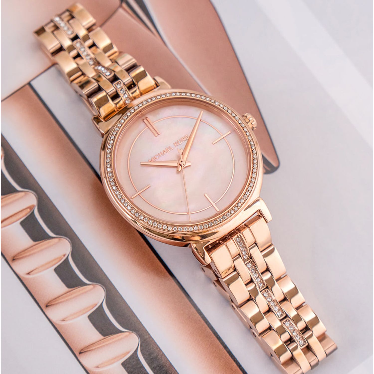 Ceas Dama, MICHAEL KORS, Cinthia MK3643 fotografia produsului View 3 L