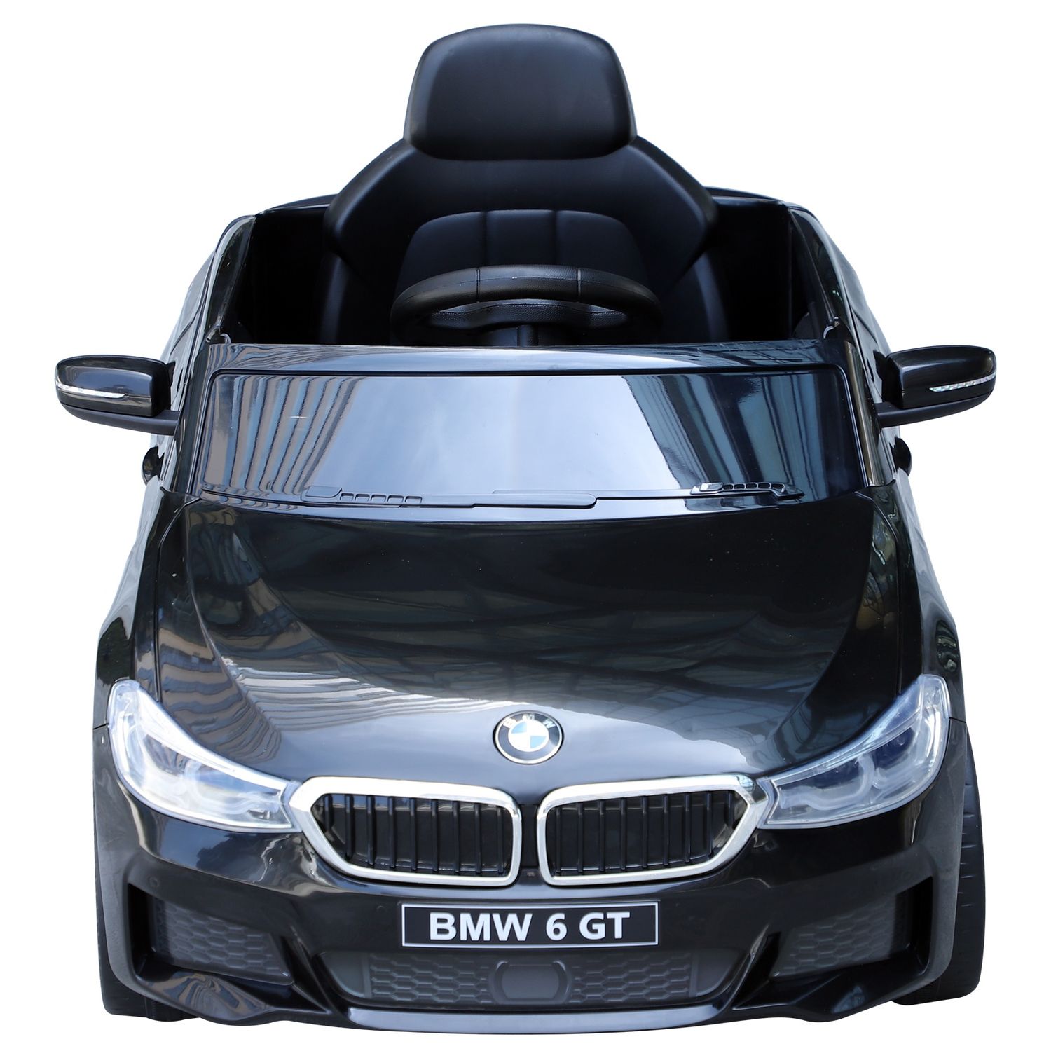 HomCom BMW masina electrica 6V cu telecomanda, neagra fotografia produsului View 3 L