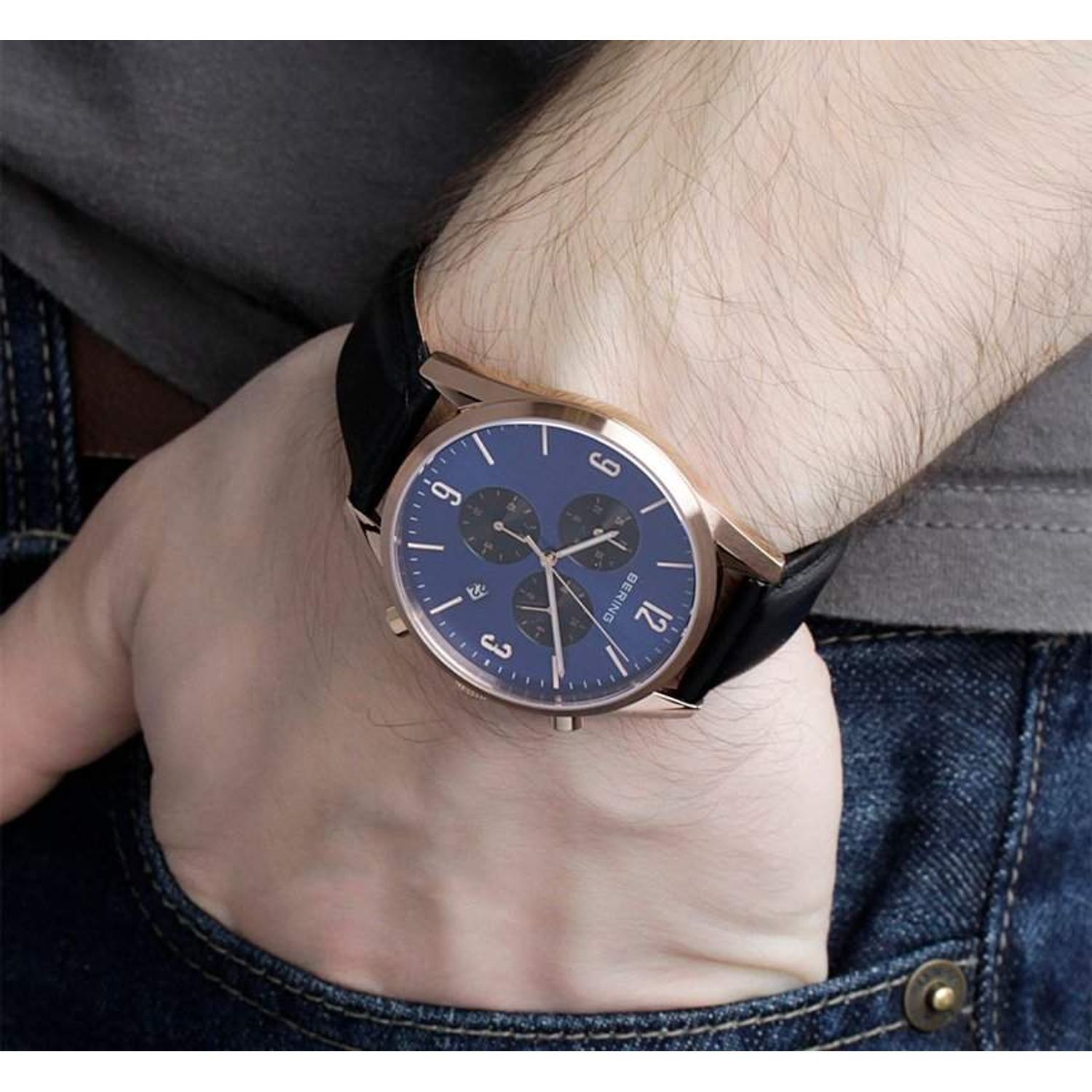 Ceas Barbati, Bering, Classic 10540-567 fotografia produsului View 5 L