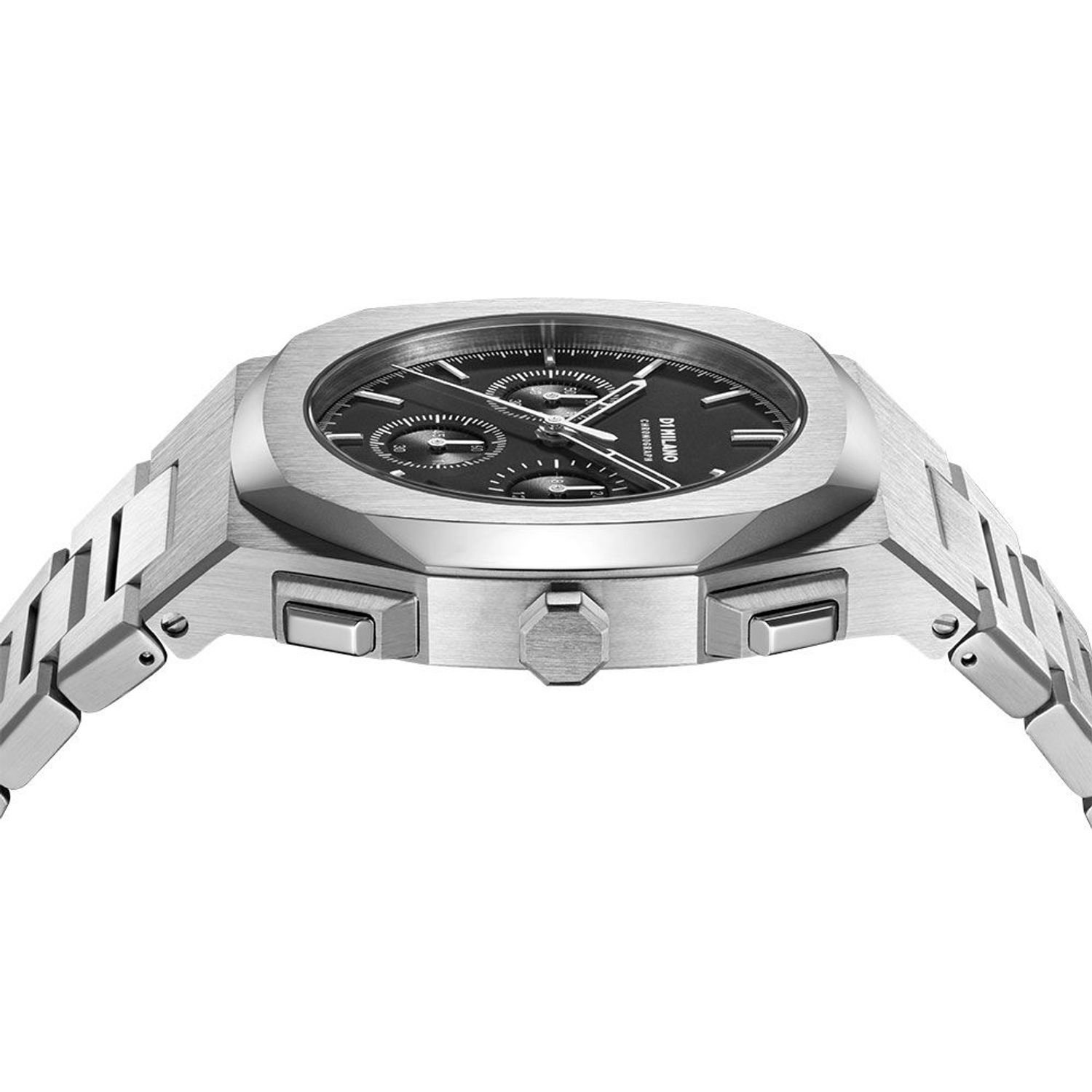 Ceas Barbati, D1 MILANO, BLACK D1-CHBJ01 fotografia produsului View 7 L