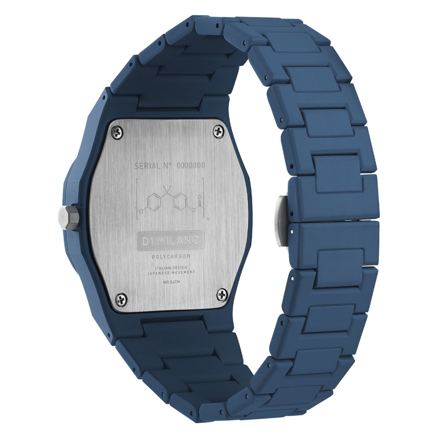 Ceas D1 MILANO POLYCARBON NAVY BLUE D1-PCBJ21 fotografia produsului View 4 L