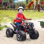HomCom ATV electric 12V copii 3-5 ani, 100x65x73cm fotografia produsului
