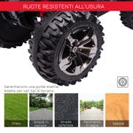 HomCom ATV electric 12V copii 3-5 ani, 100x65x73cm fotografia produsului View 3 S