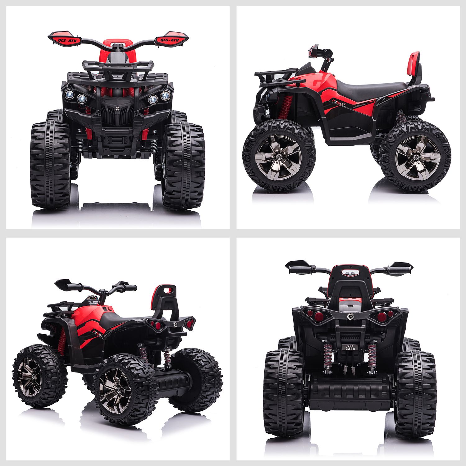 HomCom ATV electric 12V copii 3-5 ani, 100x65x73cm fotografia produsului View 5 L