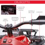 HomCom ATV electric 12V copii 3-5 ani, 100x65x73cm fotografia produsului View 6 S