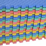 HomCom covor puzzle, 16 bucati 63.5x63.5x2cm, multicolor fotografia produsului View 7 S