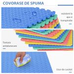 HomCom covor puzzle, 16 bucati 63.5x63.5x2cm, multicolor fotografia produsului View 8 S