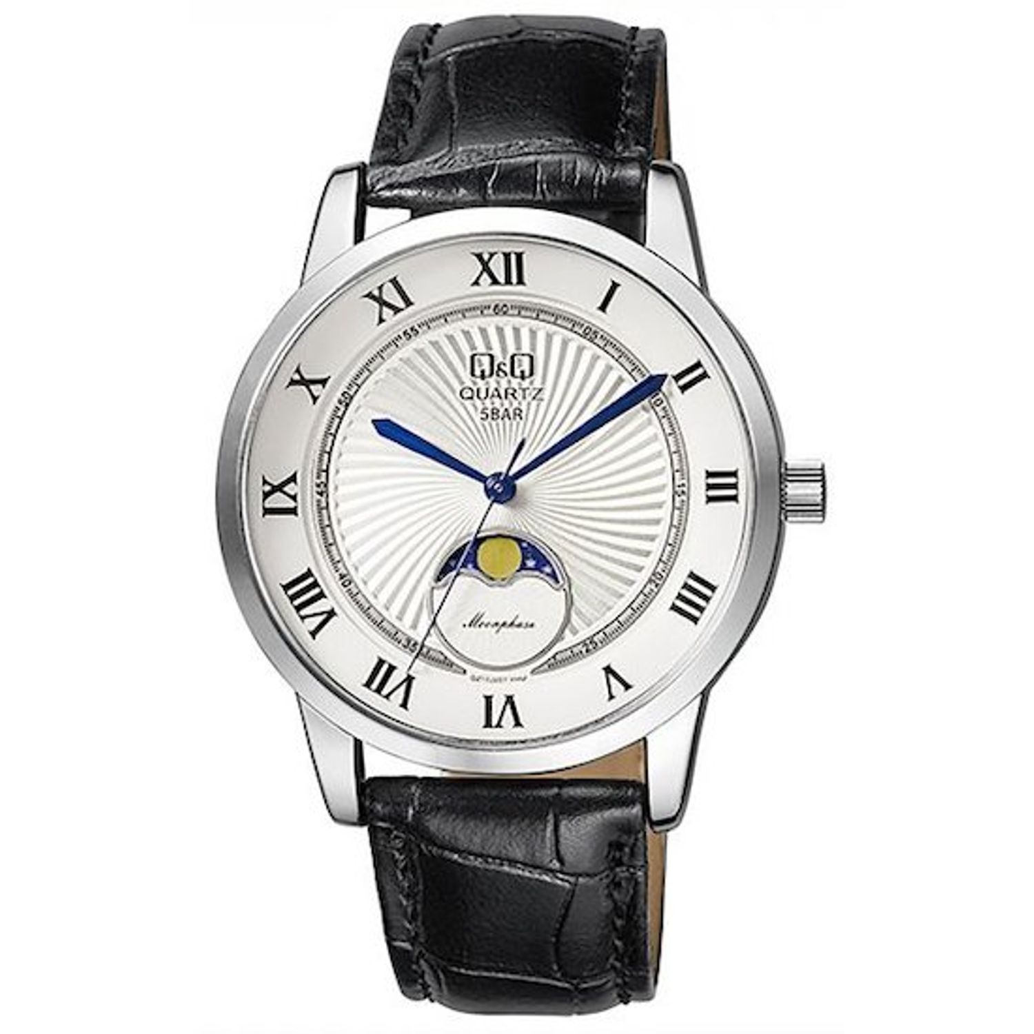 Ceas Barbati, Q&amp;Q, Moonphase QZ10J307Y fotografia produsului