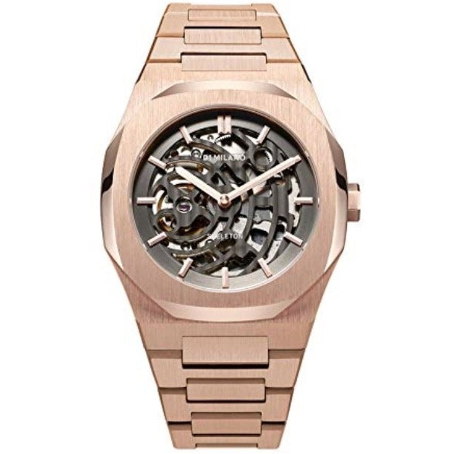 Ceas Barbati, D1 MILANO, Rose Gold Automatic D1-SKBJ03 fotografia produsului