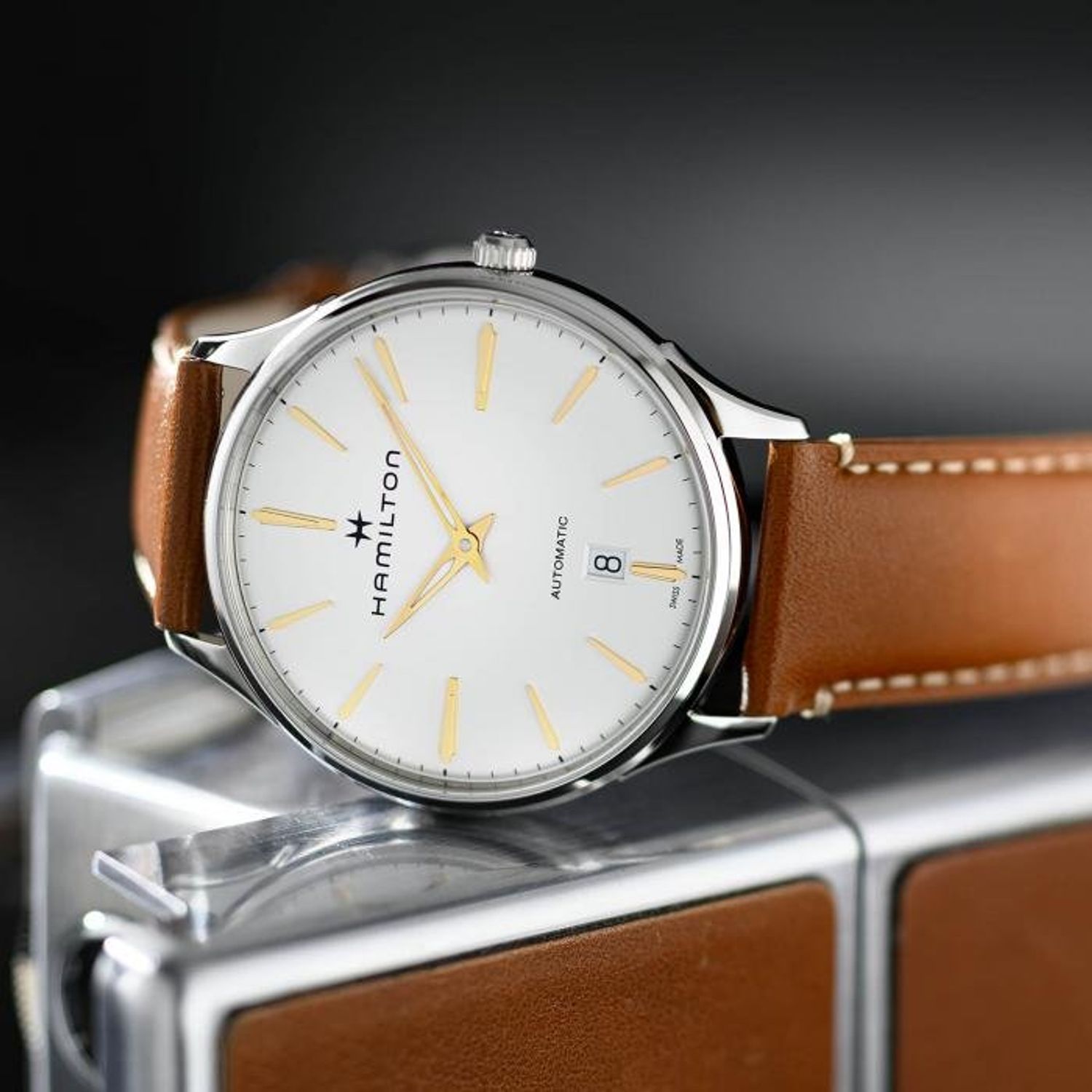 Ceas Barbati, Hamilton, Jazzmaster H38525512 fotografia produsului View 4 L