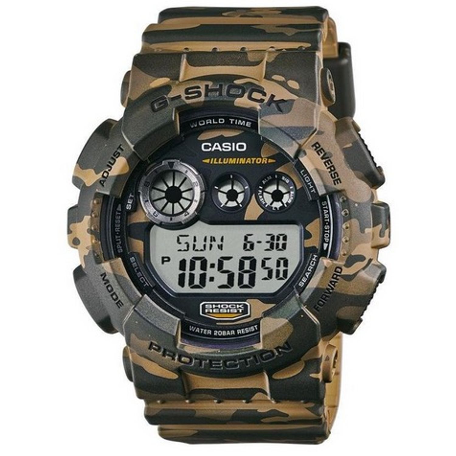 Ceas Barbati CASIO G-SHOCK GD-120CM-5DR fotografia produsului