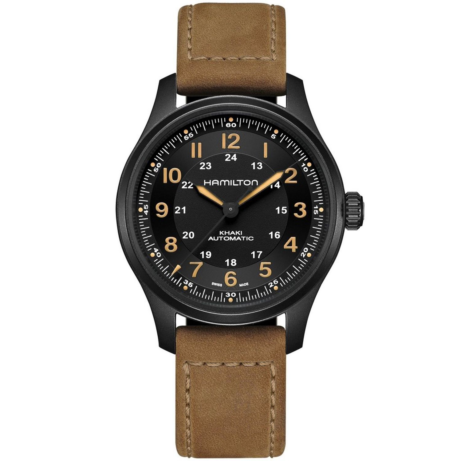 Ceas Barbati, Hamilton, Khaki Field H70665533 fotografia produsului