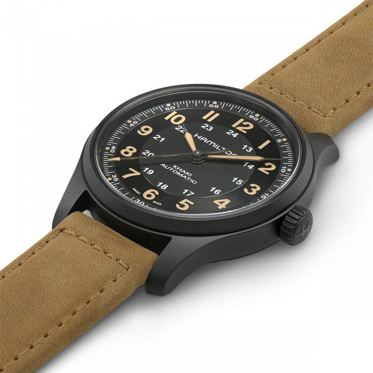 Ceas Barbati, Hamilton, Khaki Field H70665533 fotografia produsului View 6 L