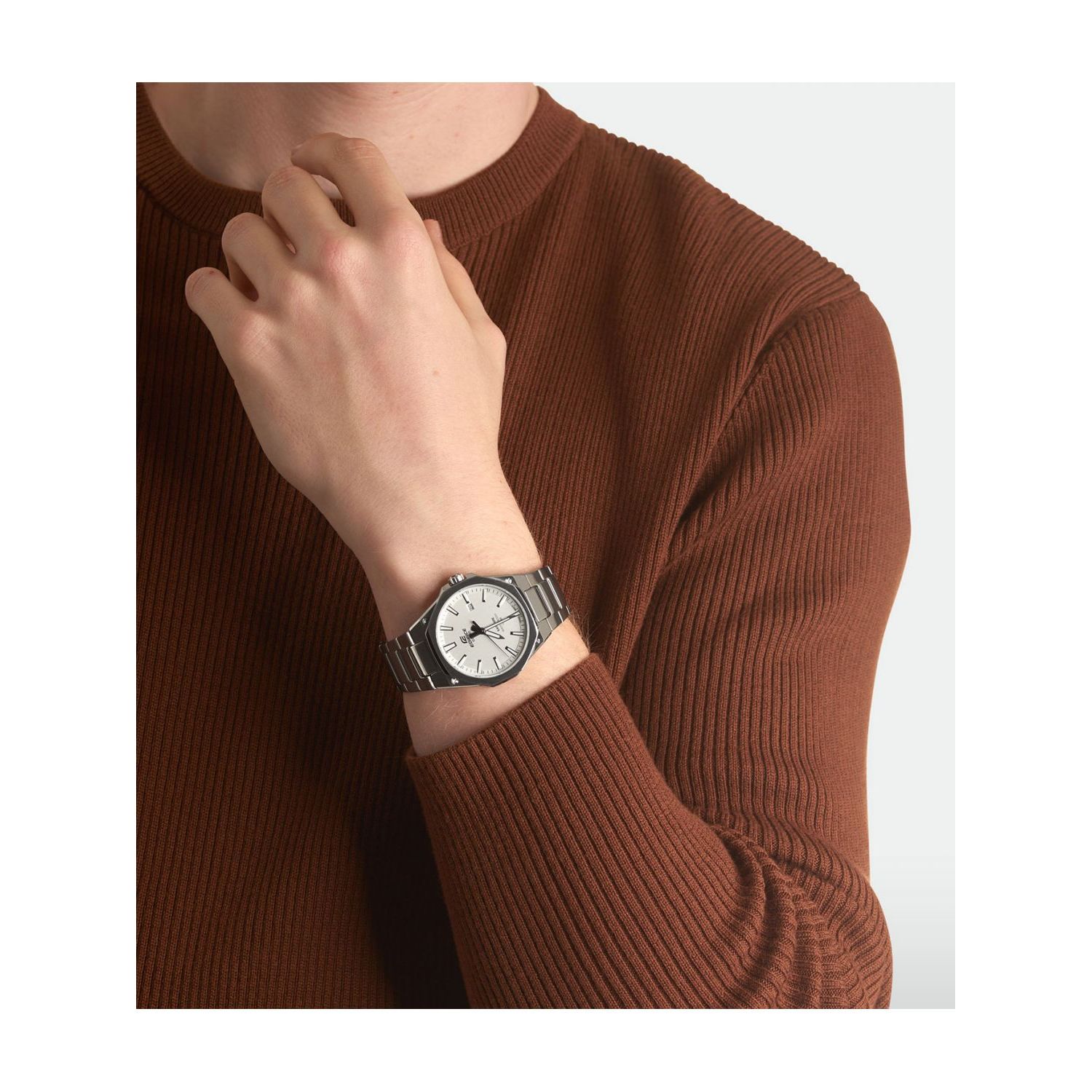 Ceas Barbati, Casio Edifice, Classic 3-Hands Analog EFR-S108D-7A fotografia produsului View 3 L