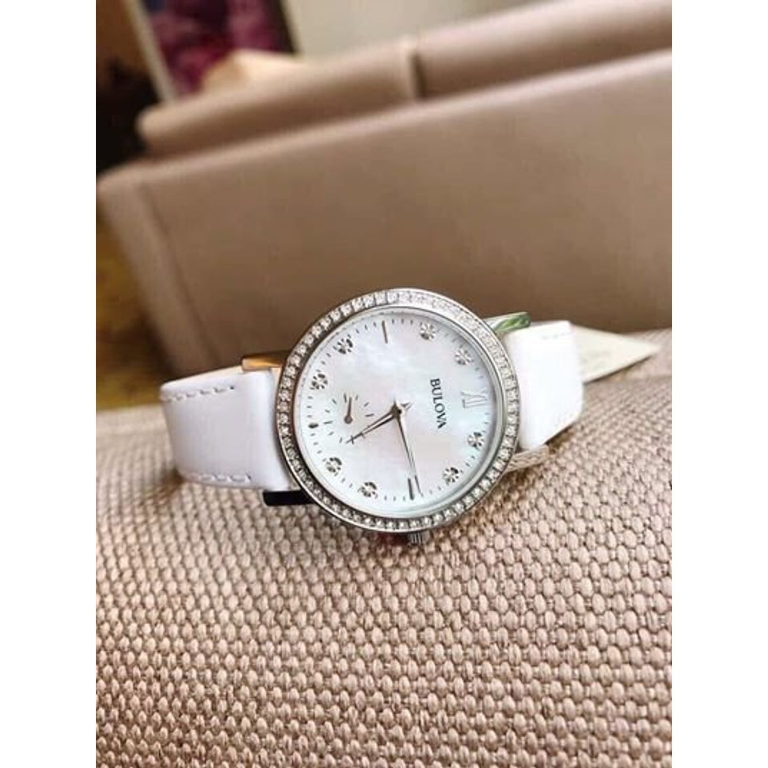 Ceas Dama, Bulova, Crystal 96L245 fotografia produsului View 4 L