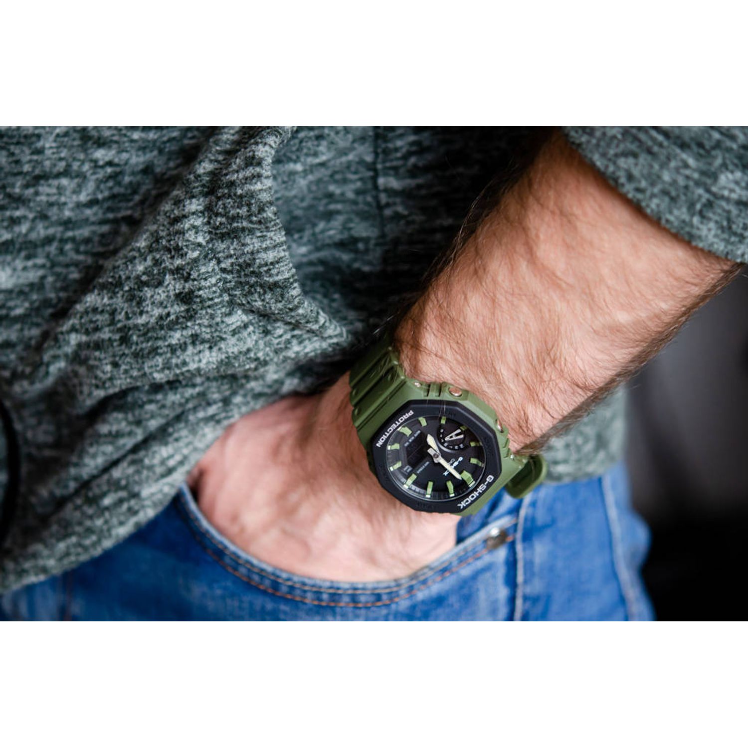 Ceas Barbati, Casio G-Shock, Classic GA-2110SU-3A fotografia produsului View 9 L