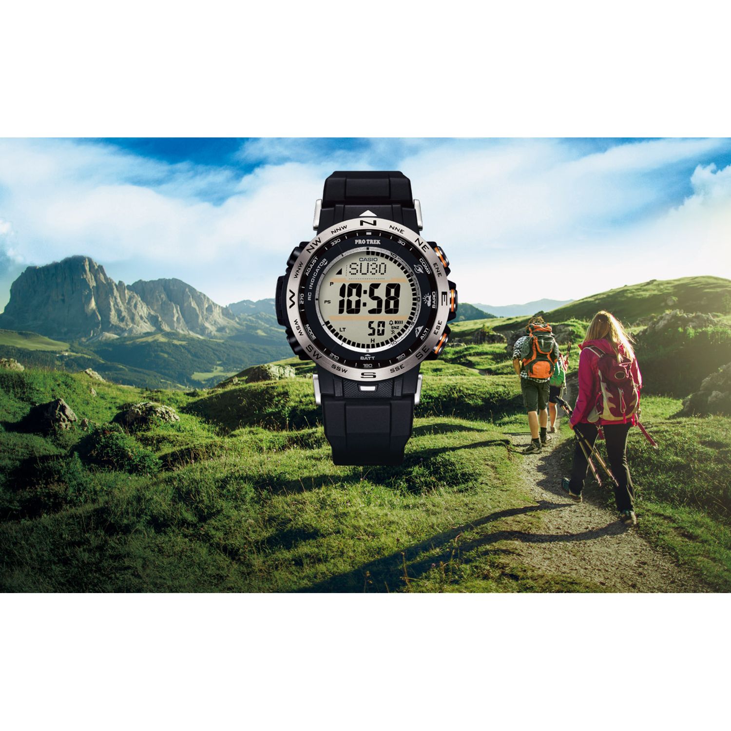 Ceas Barbati, Casio, Protrek Line-Up PRW-30-1A fotografia produsului View 3 L