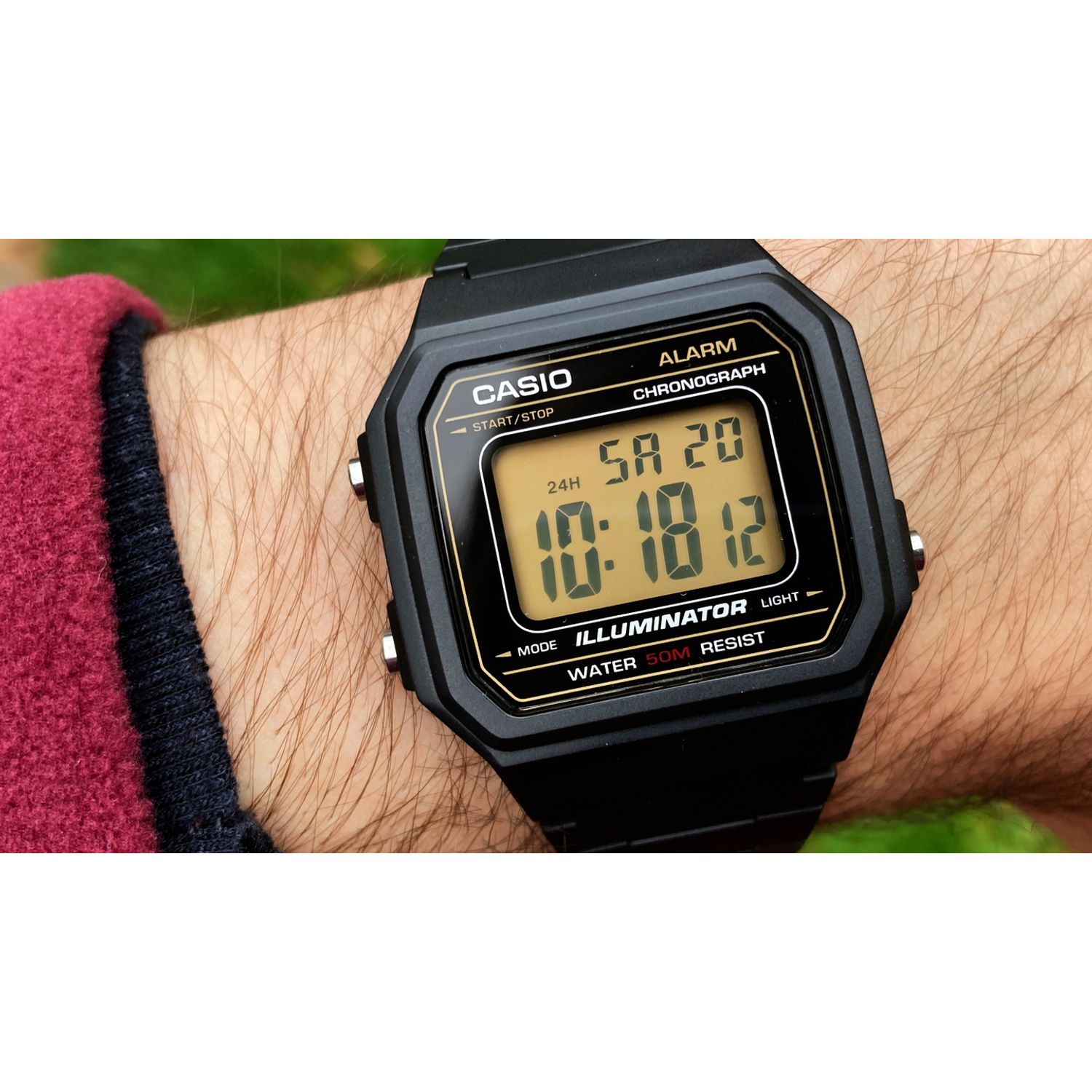 Ceas CASIO, Classic Illuminator W-217H-9AVDF fotografia produsului View 4 L