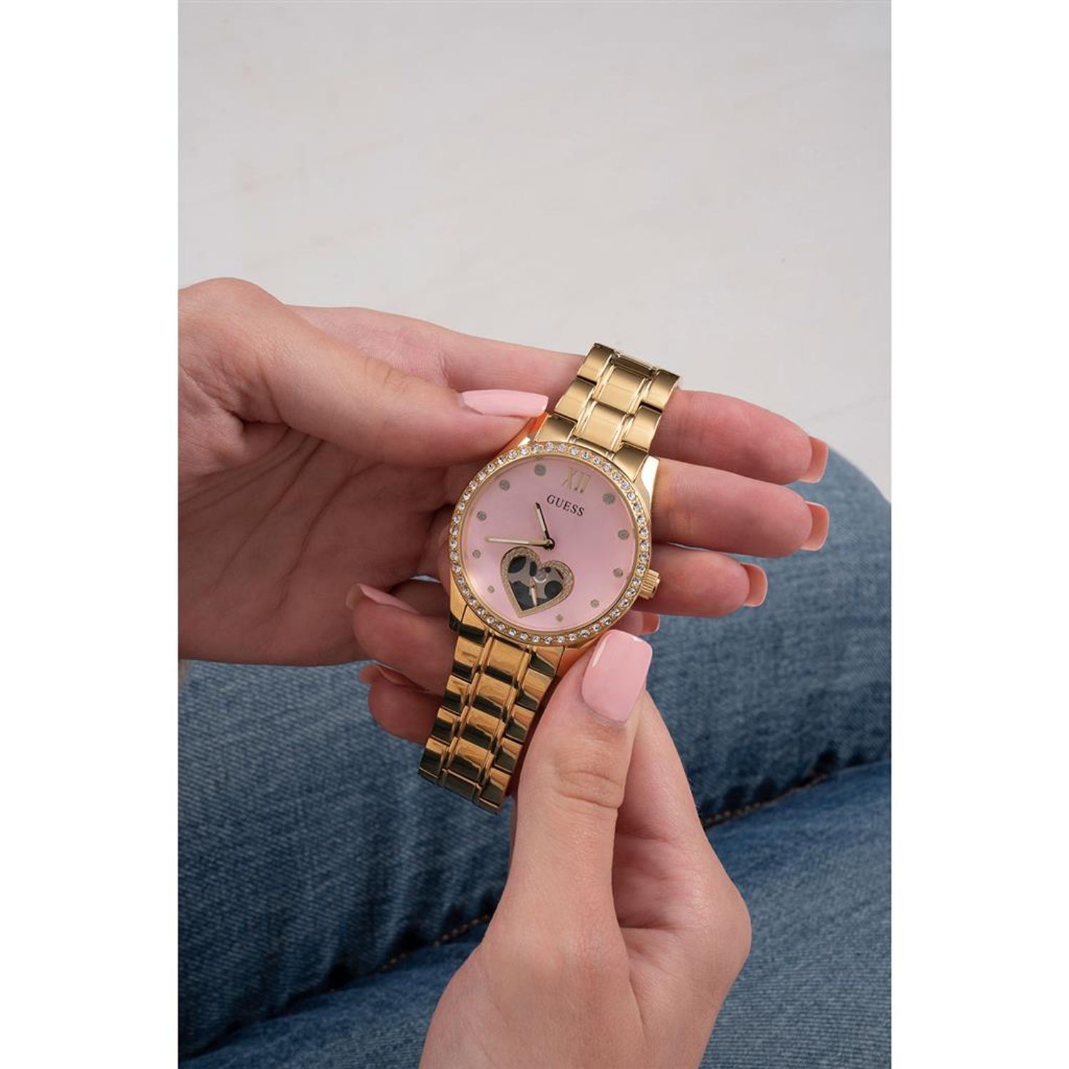 Ceas Dama, GUESS, Night Life GW0380L2 fotografia produsului View 5 L