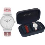 Ceas NAUTICA CORAL GABLES Special Pack + Extra Strap NAPCGS007 fotografia produsului