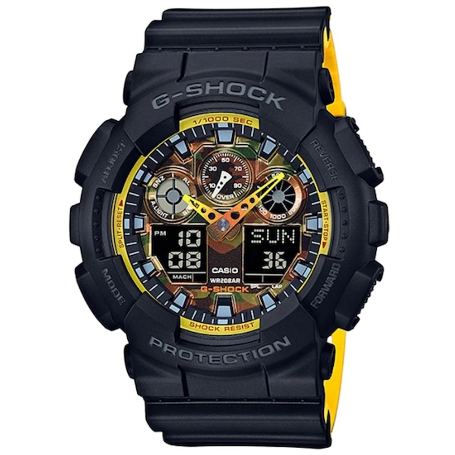 Ceas Barbati CASIO G-SHOCK GA-100BY-1AER fotografia produsului