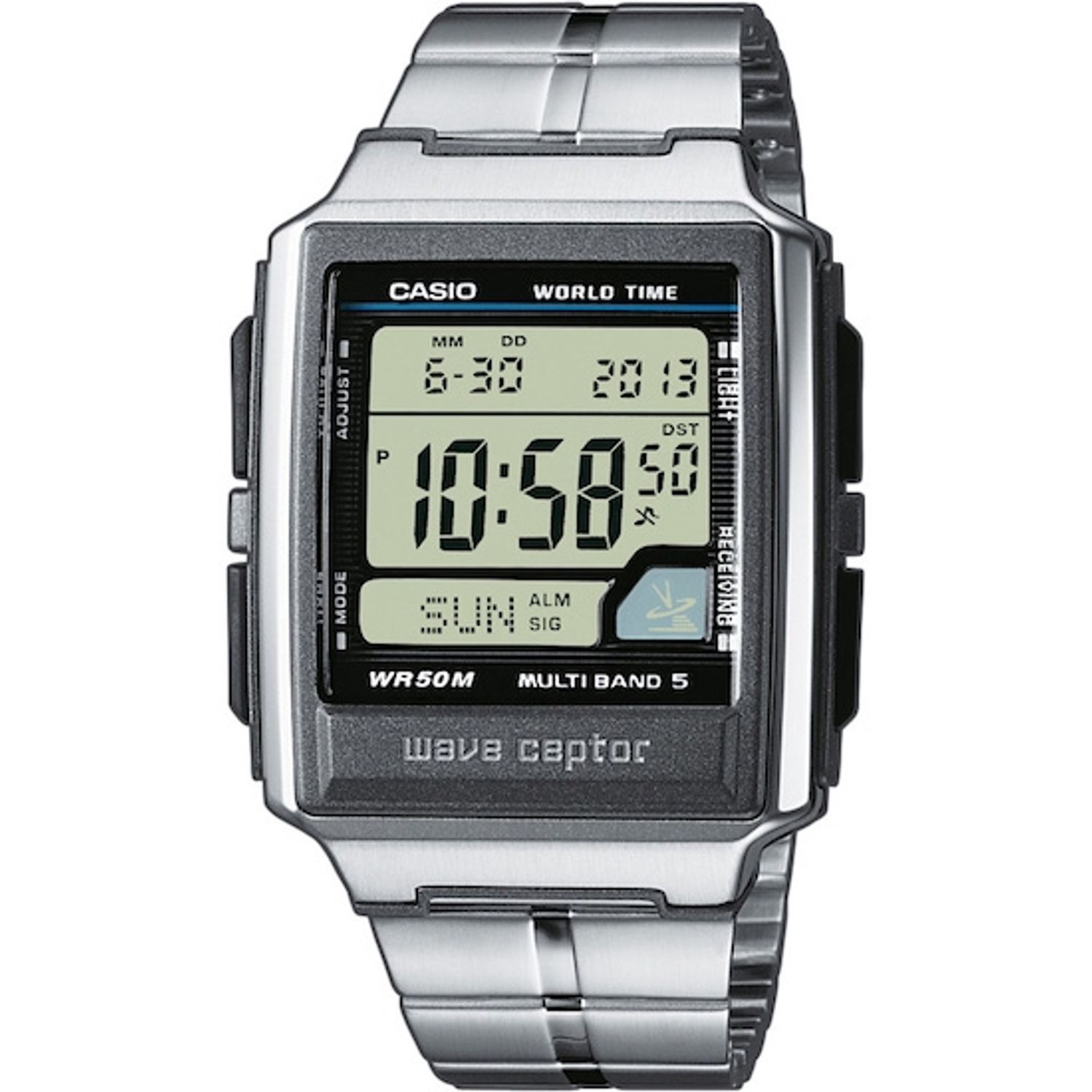 Ceas Barbati, Casio, Wave Ceptor - World Time, Radio Controlled WV-59DE-1A fotografia produsului View 8 L