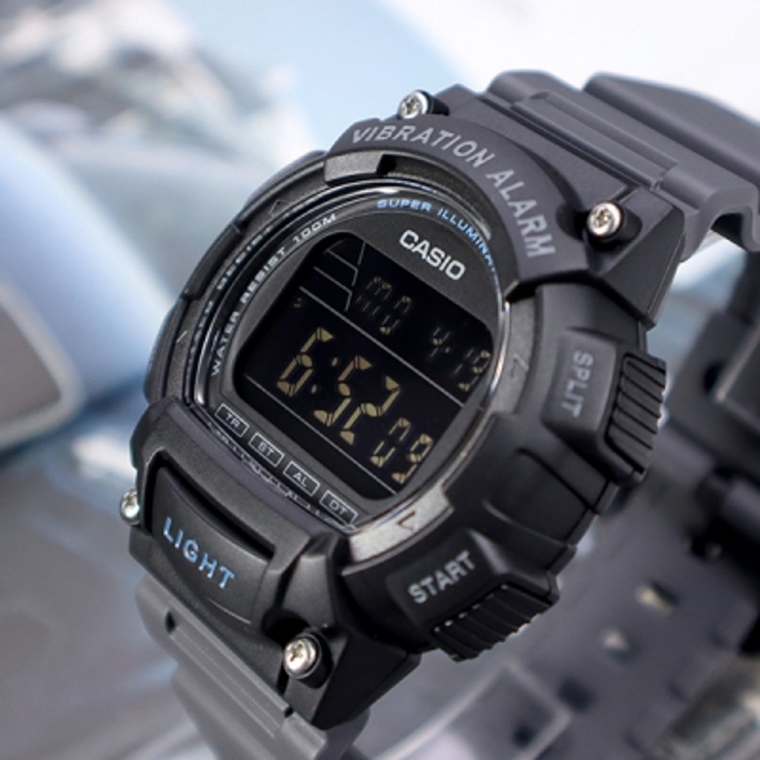 Ceas Barbati, Casio, Collection W-736H-8B fotografia produsului View 4 L