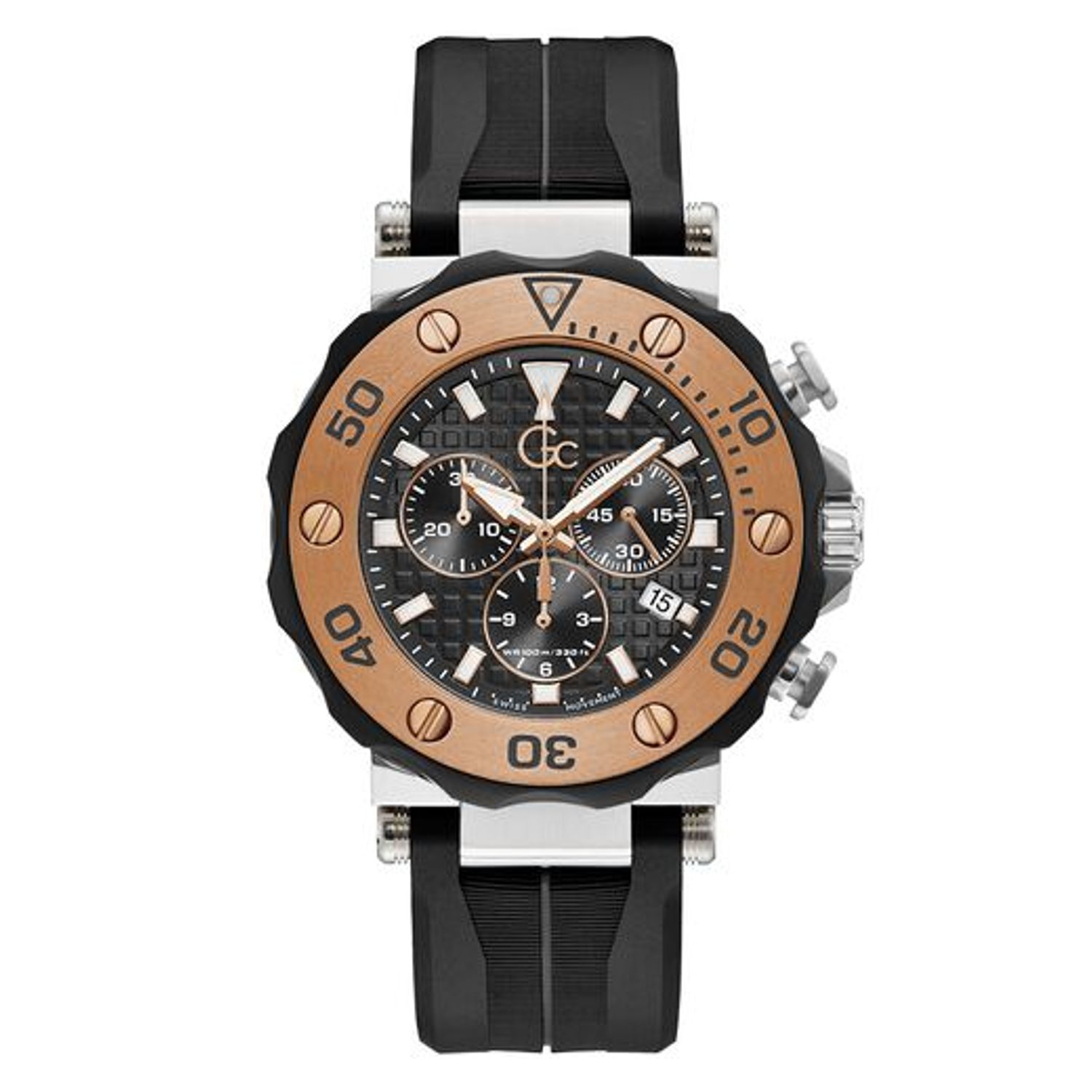 Ceas Barbati, GUESS, Gc DiverCode Chrono Y63003G2MF fotografia produsului
