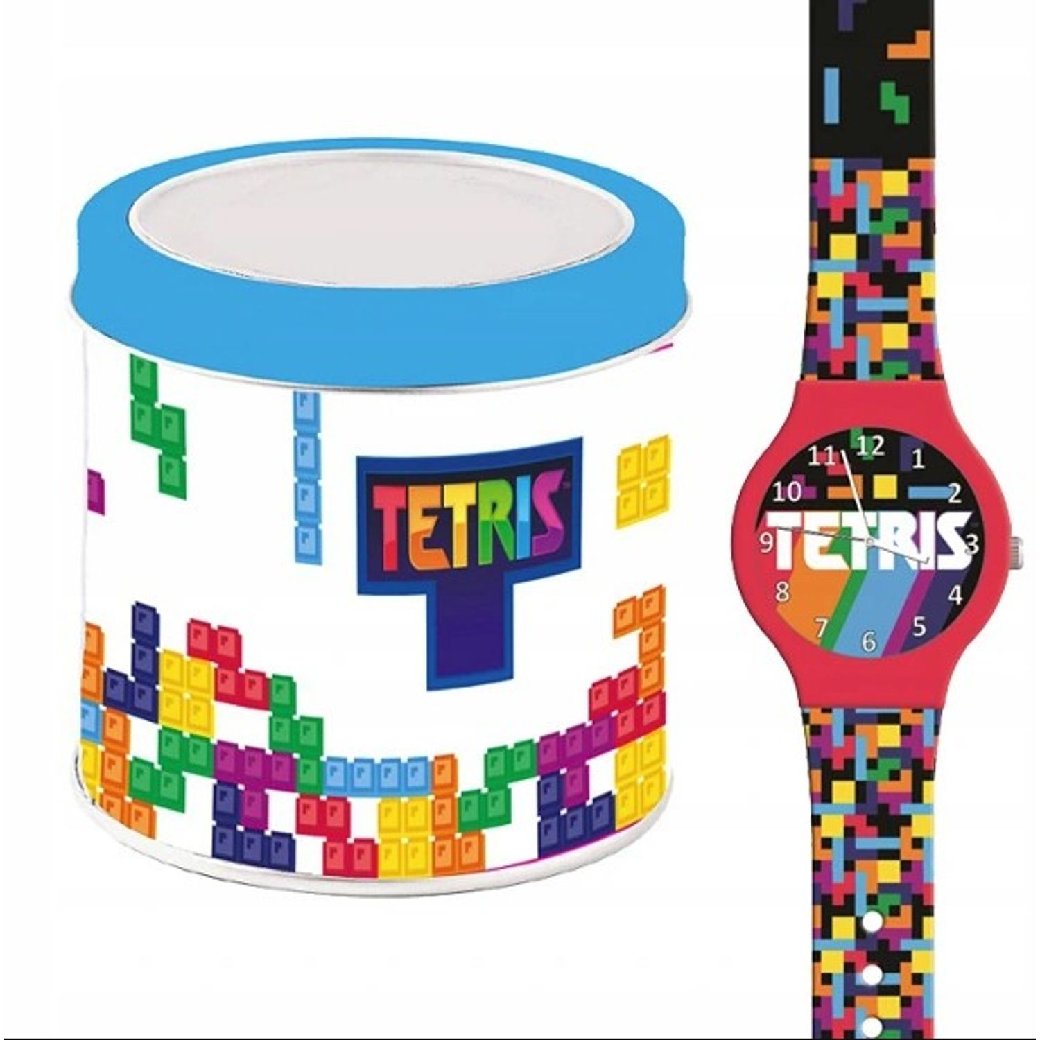 Ceas Copii, Cartoon, Tetris 504044 fotografia produsului