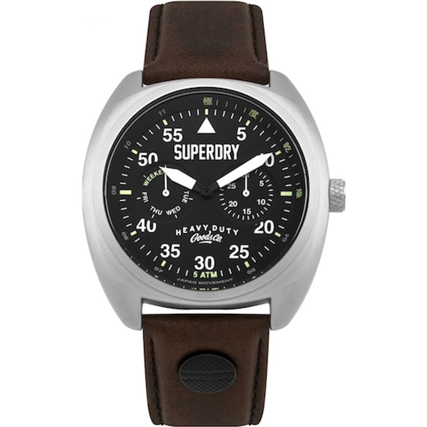 Ceas Barbati SUPERDRY Model HEAVY DUTY SYG229BR fotografia produsului