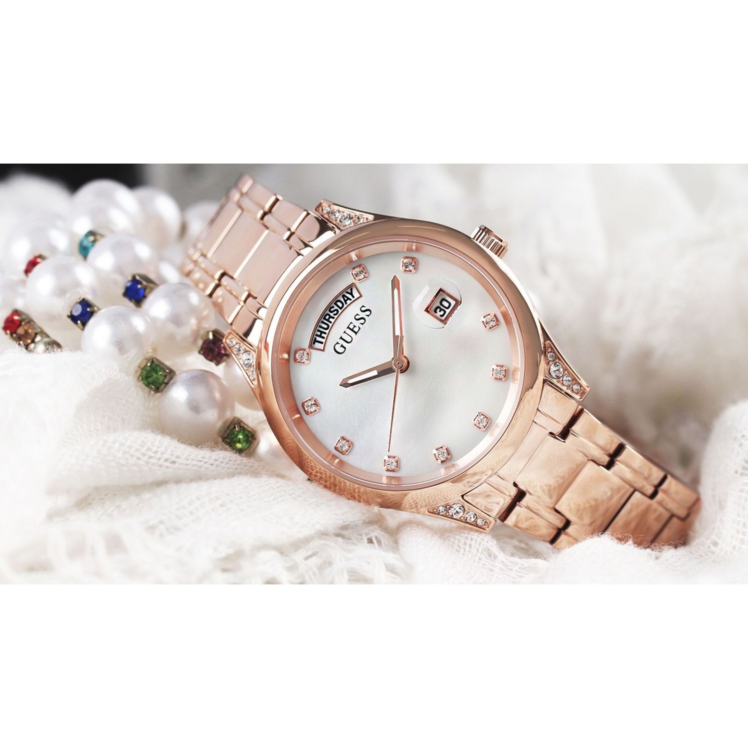 Ceas Dama, Guess, Aura GW0047L2 fotografia produsului View 7 L